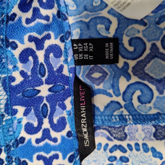 Isaac Mizrahi Live! Pebble Knit Wide Leg Pants - Picture 4 of 5